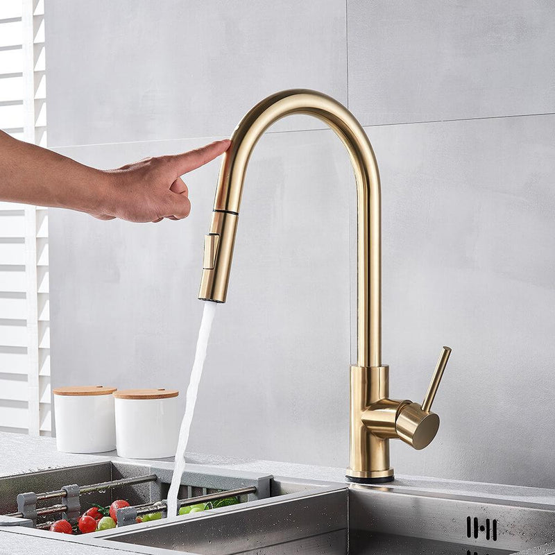 Imperium Touch Control Dual Function Pull Out Spout Kitchen Faucet