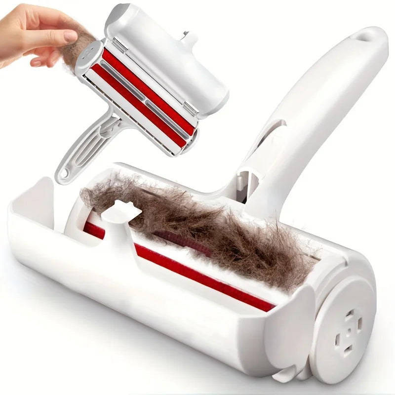 Reusable Pet Hair Remover Roller – Effortless Fur Cleanup for Furniture & Clothes