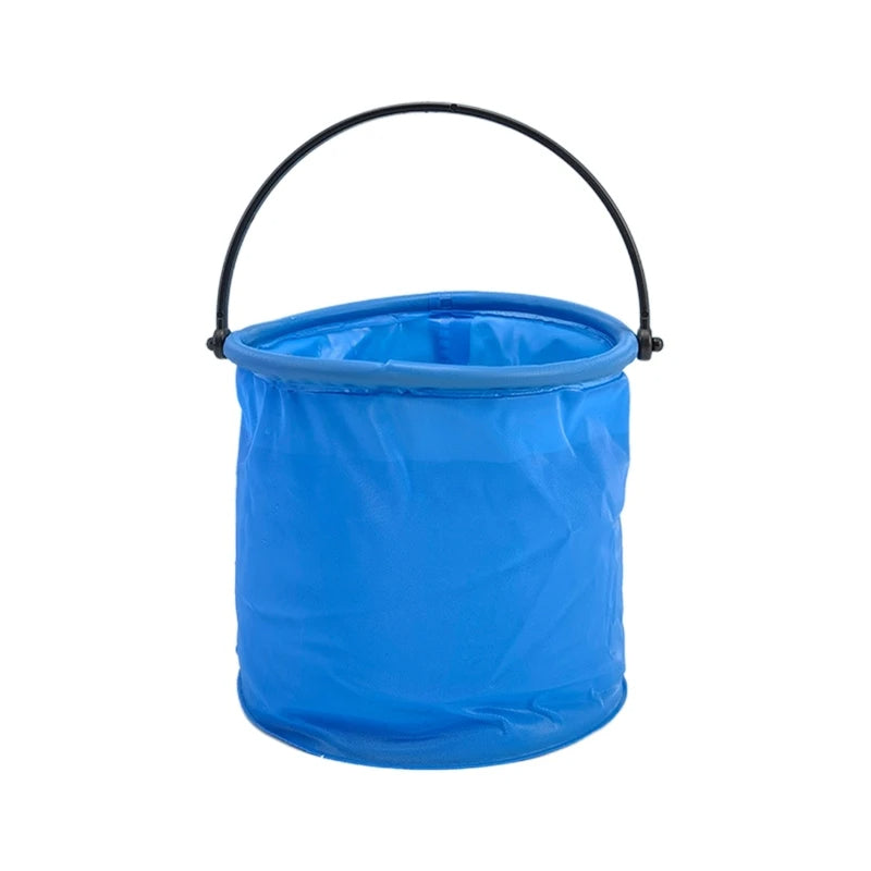 Collapsible Sand Bucket – Portable Beach & Garden Tool for Kids & Family Fun