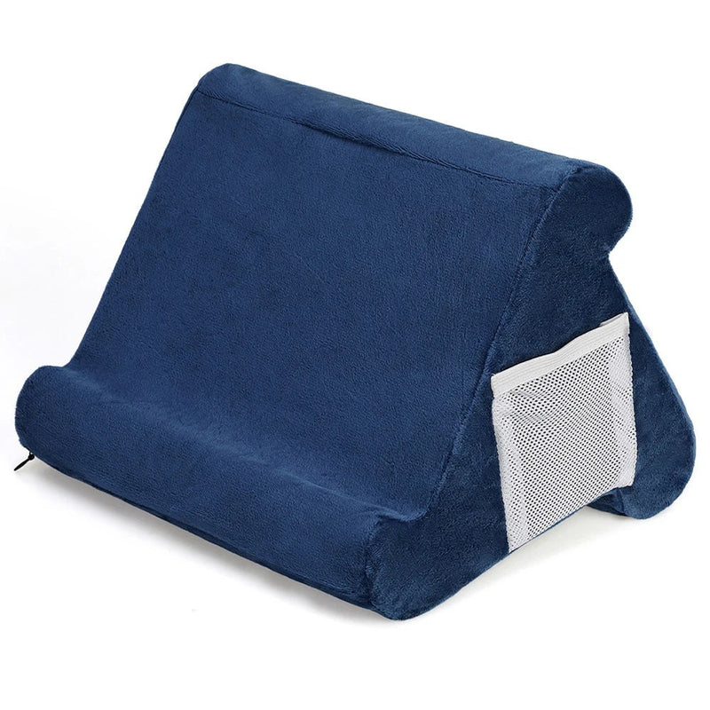 Adjustable Sponge Pillow Tablet Holder Stand – Versatile Pillow Bracket for iPad, Kindle, Samsung, or Books with Desktop Reading Support