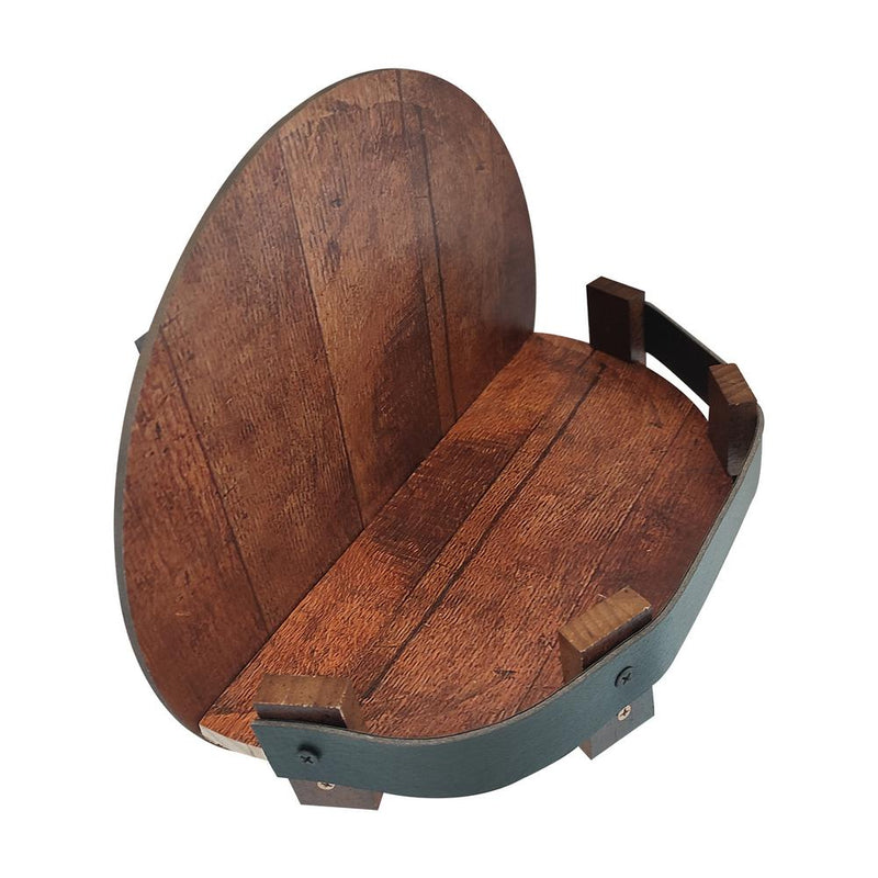 WesterBay Bourbon Whiskey Barrel Shelf