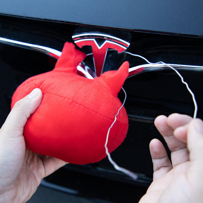 Kinglyday Car Reindeer Antlers Rudolph Red Nose Universal Fit Christmas Holiday