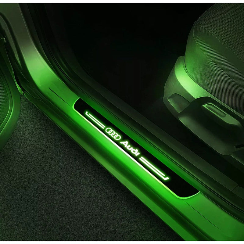 LED Car Door Sills | Pro Enhancement for Interior Aesthetics & Functionality - Upgrade Your Vehicle's Style