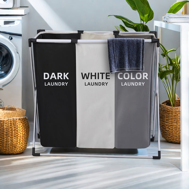 Large Laundry Basket Hamper – Lightweight, Foldable Clothes Storage Bin for Dorm Rooms, Homes, and Hassle-Free Daily Organization