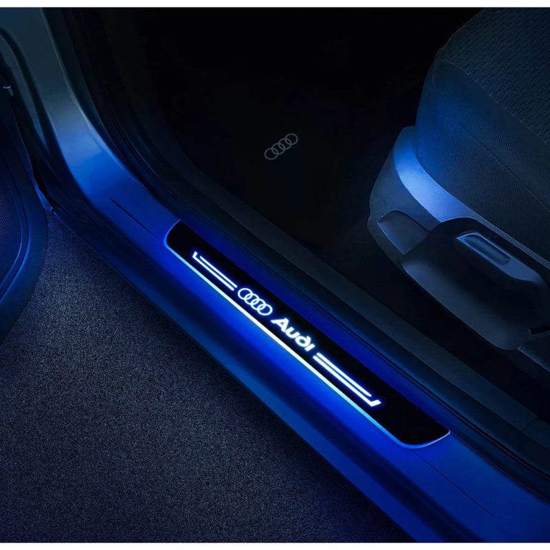 LED Car Door Sills | Pro Enhancement for Interior Aesthetics & Functionality - Upgrade Your Vehicle's Style