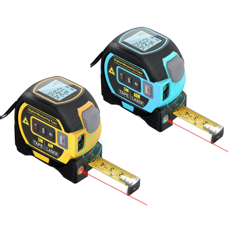 3 in 1 LCD Laser Tape Measure