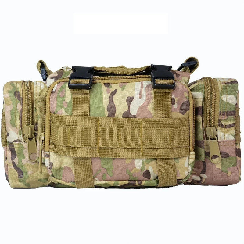 Waterproof Waist Fanny Pack for Men – Sling Shoulder Bag for Hiking, Fishing, Climbing, and Outdoor Adventures in Rugged Style