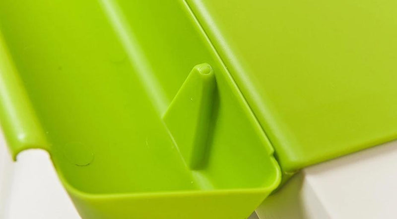 2-in-1 Foldable Cutting Board with Side Storage