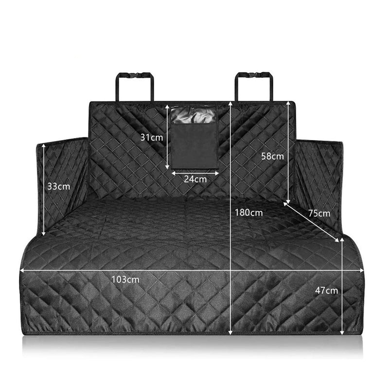 Dog trunk seat cover for SUVs