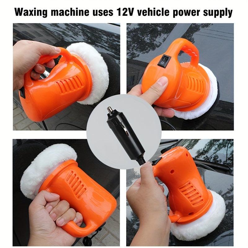12V Automobile Polishing & Waxing Machine - Electric Buffer & Polisher Tool