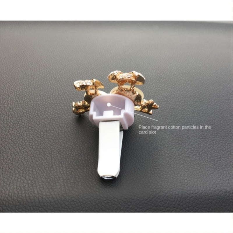 1pc Car Holder Perfume, Car Air Conditioner Outlet Perfume Clip, Car Accessories Car Accessories Women