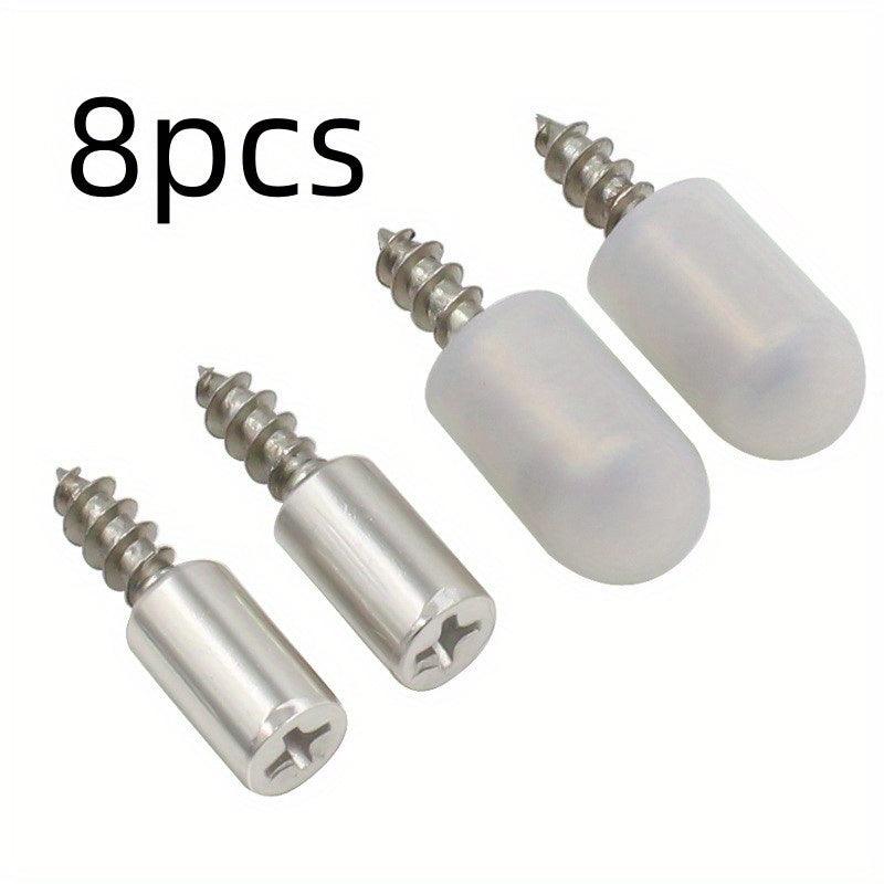 8 Self Tapping Screws, Integrated Partition Plate, Fastener, Wardrobe, Fixed Support, Hardware Accessories, Shelf, Fastener Holder