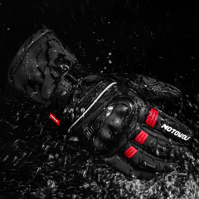 Waterproof Motorcycle Gloves | Winter Touch Screen Moto Riding Gloves