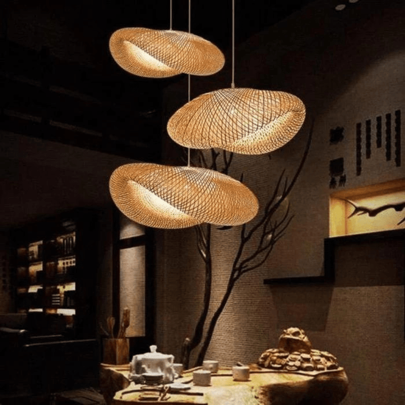 Design Rotan hanging lamp