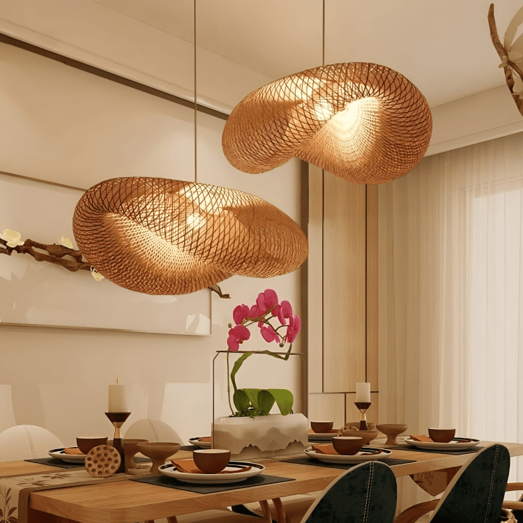 Design Rotan hanging lamp