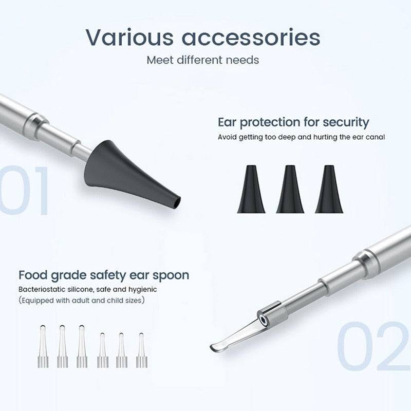 Digital Otoscope with 4.5 Inches Screen