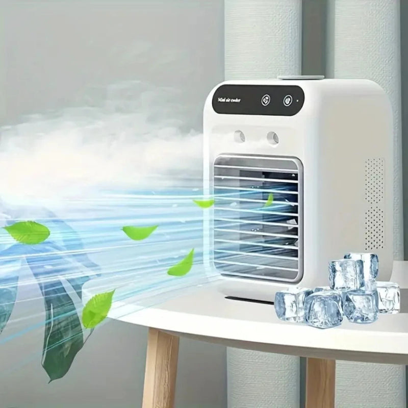 Rechargeable Portable Aircon with Mist Spray