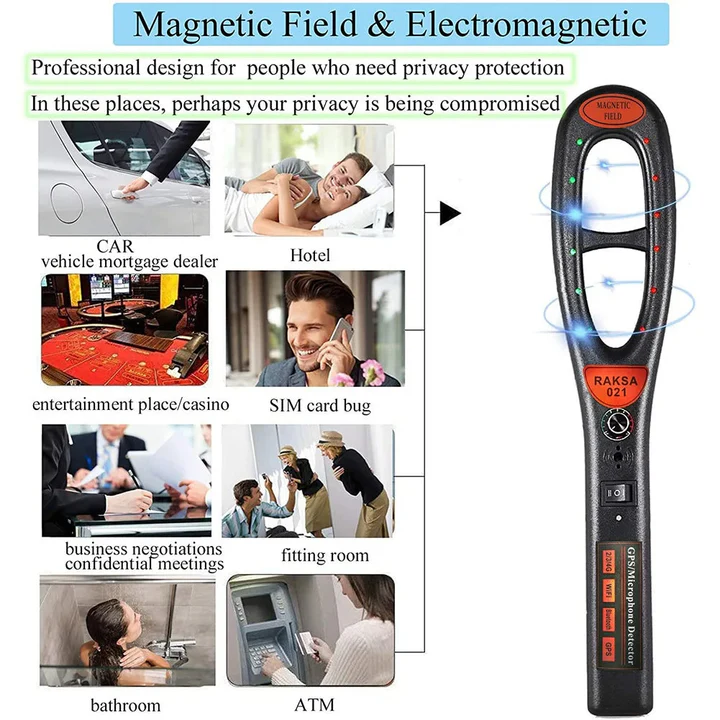 Latest Technology GPS tracker detector with free detection tube