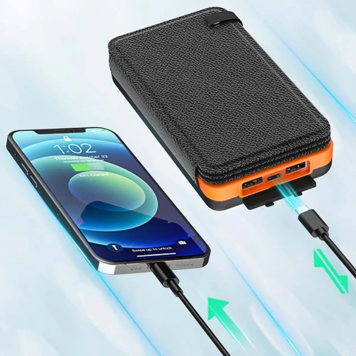 25000MAH High-Performance Solar Power Bank