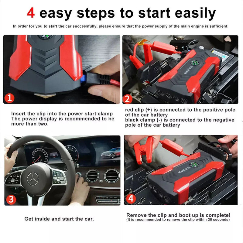 Portable Car Jump Starter -