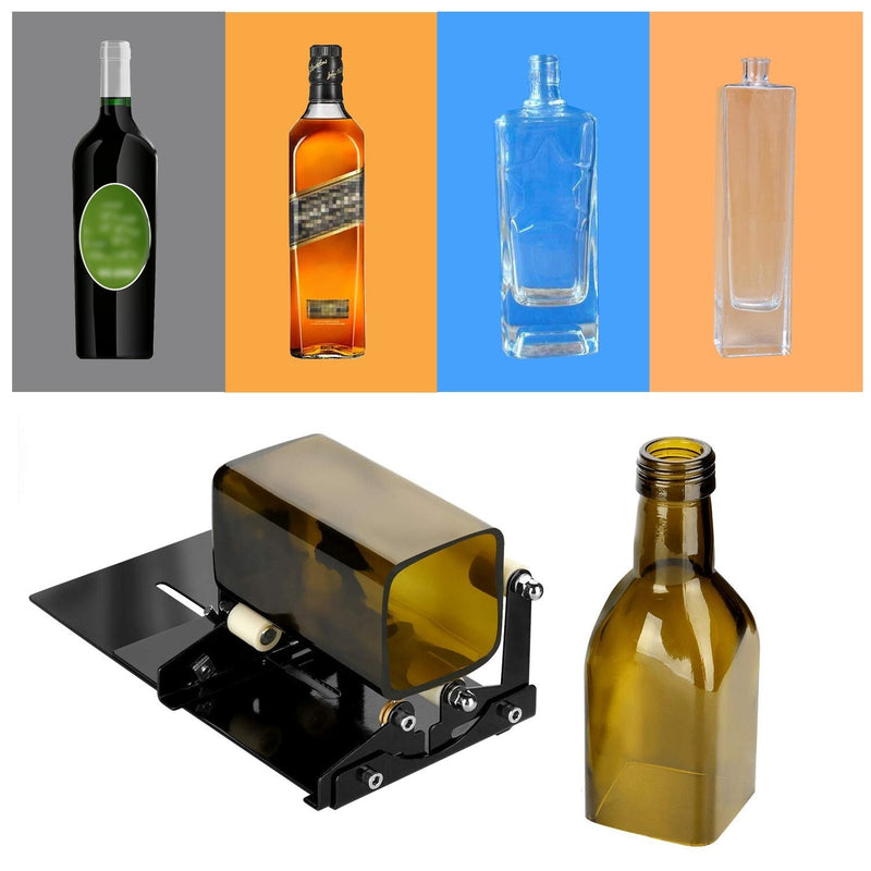 Glass bottle cutter, DIY Glass Cutting Machine Tool, Adjustable Glass Recycle Machine