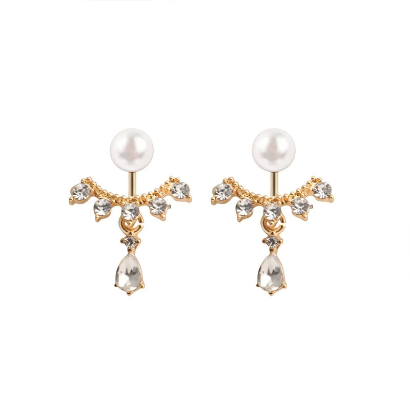 Crystal Star Tassel Dangle Earrings – Elegant Drop Jewelry with Micro-Set Sparkle for Glamorous Parties & Gifts