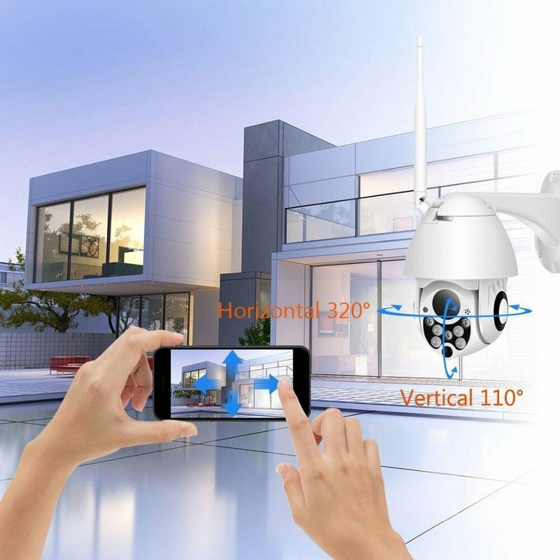 360 DigiEye Wifi Camera, IP Wifi, 4X Zoom, CCTV Wireless Surveillance Seguridad Cam