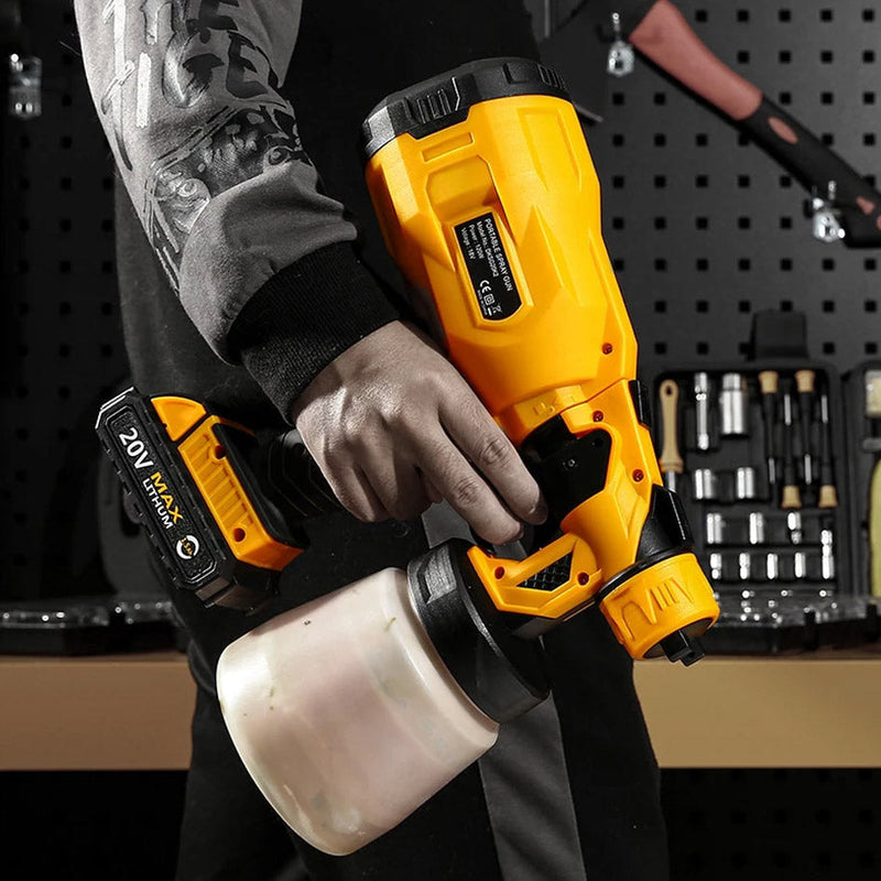 Cordless Electric Paint Sprayer Gun