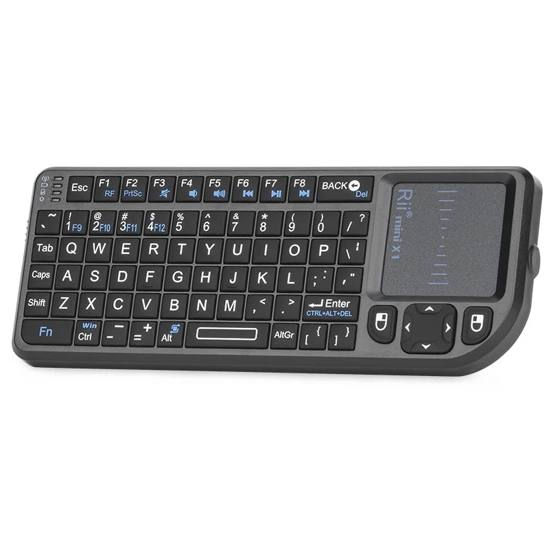 Mini Wireless Keyboard with Touchpad – 2.4GHz Remote Control for Android TV, PC & Laptops