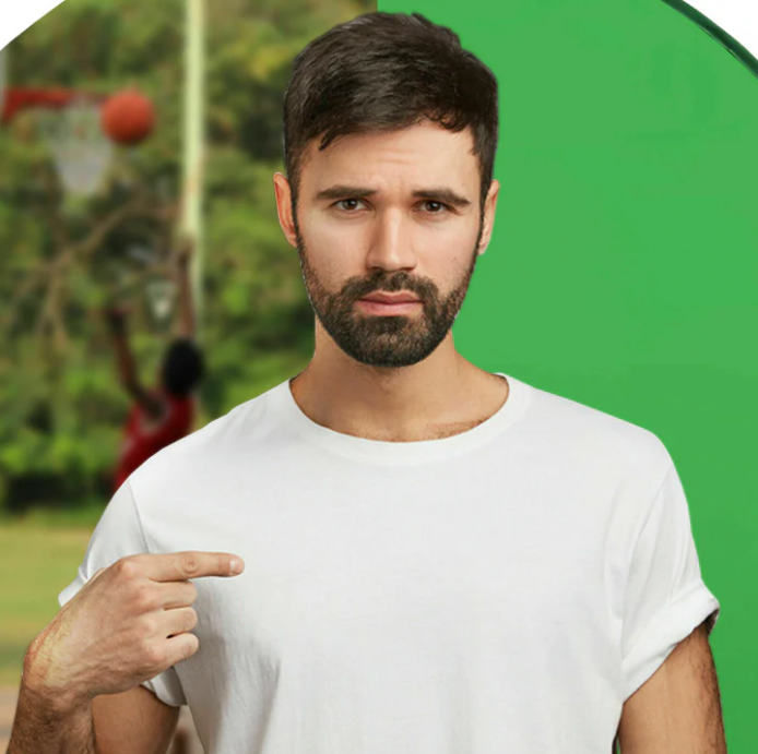 Portable Round Studio Backdrop Green Screen