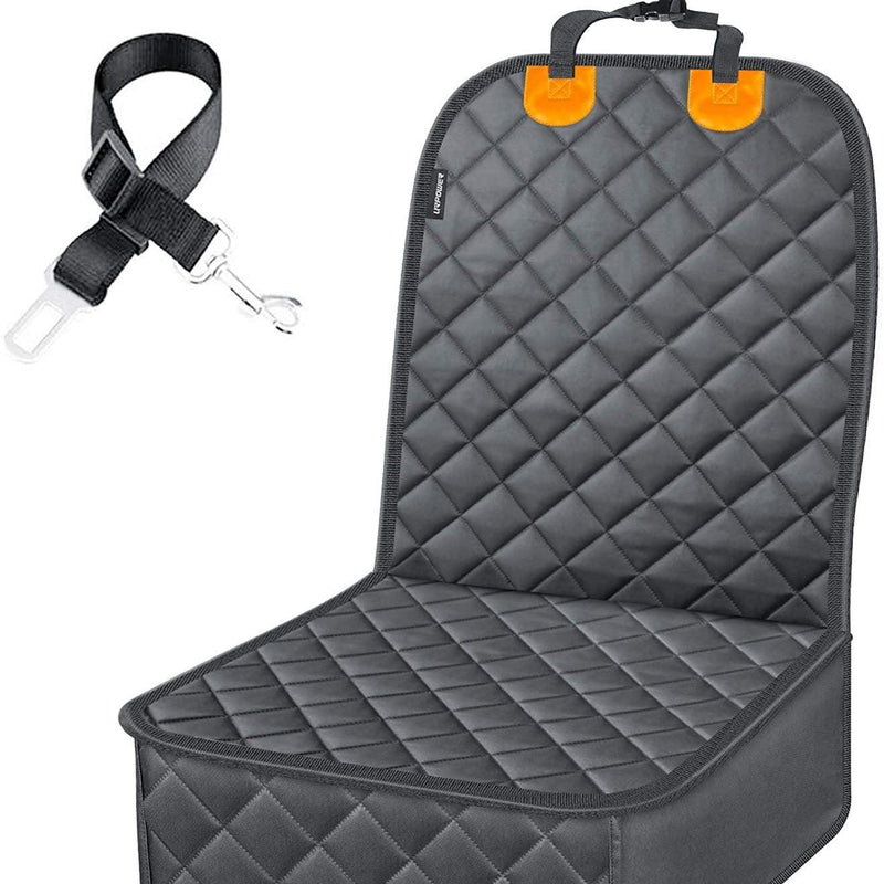 Waterproof Scratchproof Dog Front Car Seat Cover for Pets, Car Seat Protector for Dogs