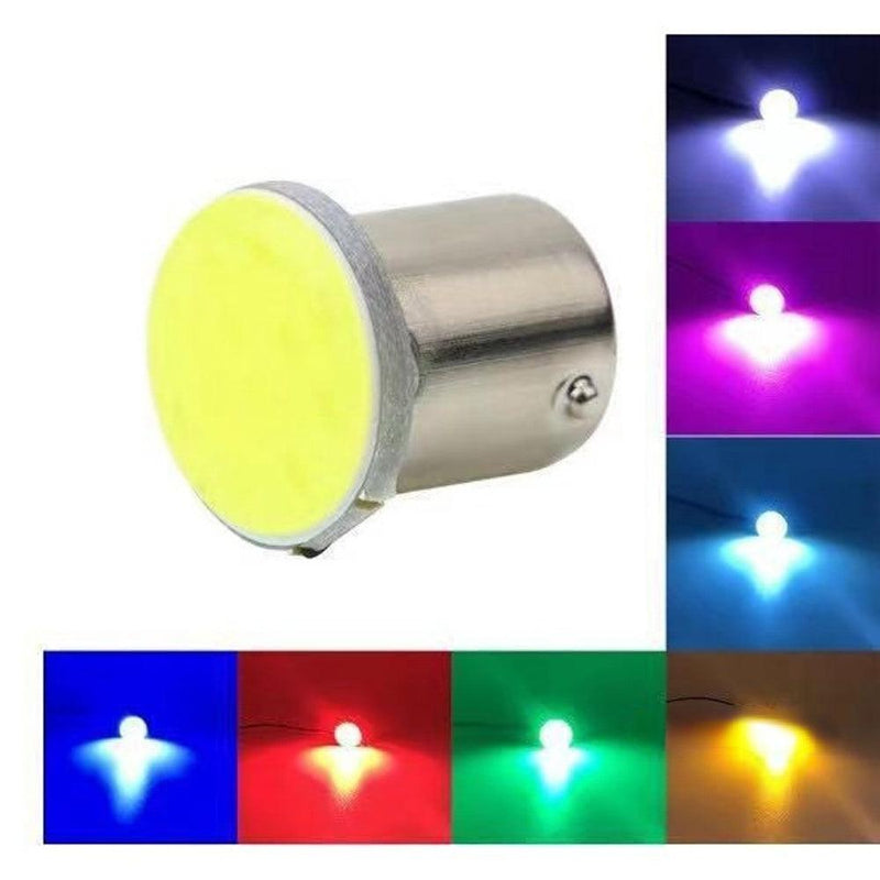 1156 BA15S P21W 1157 BAY15D P21 5W COB Car Led Light Turn Signal Lamp Interior Brake Light Car Reverse Parking Super Bright 12V Motorcycle White Blue