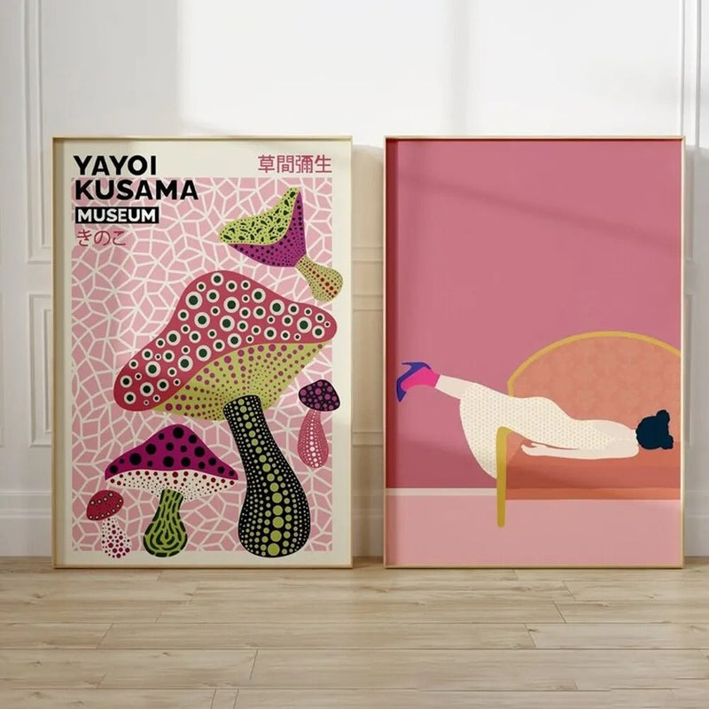Mushroom by Yayoi Kusama