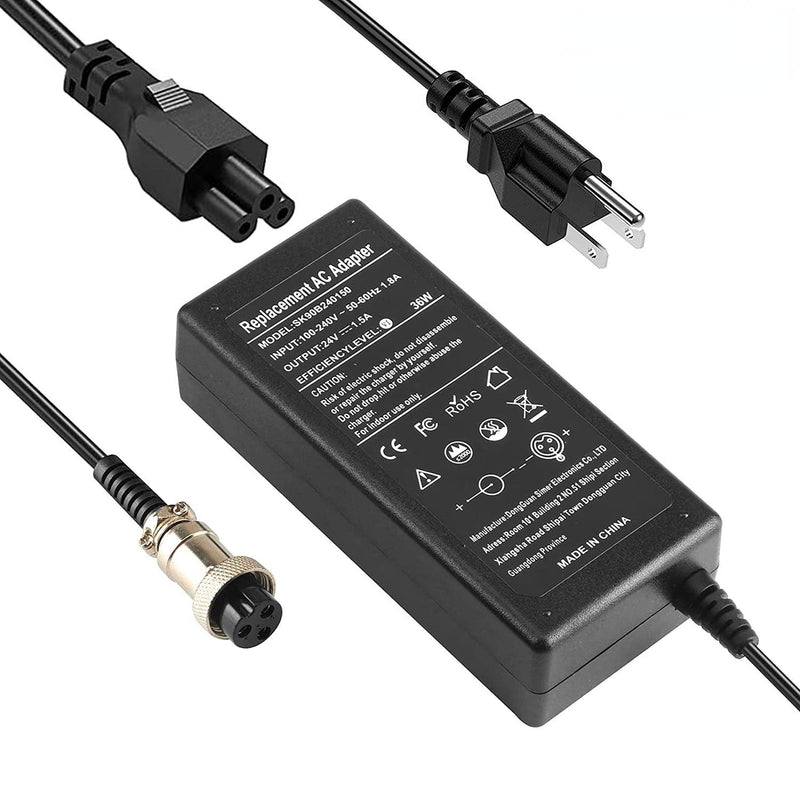 24 Volt Fast Battery Charger For Razor Electric Scooter Bike 24V