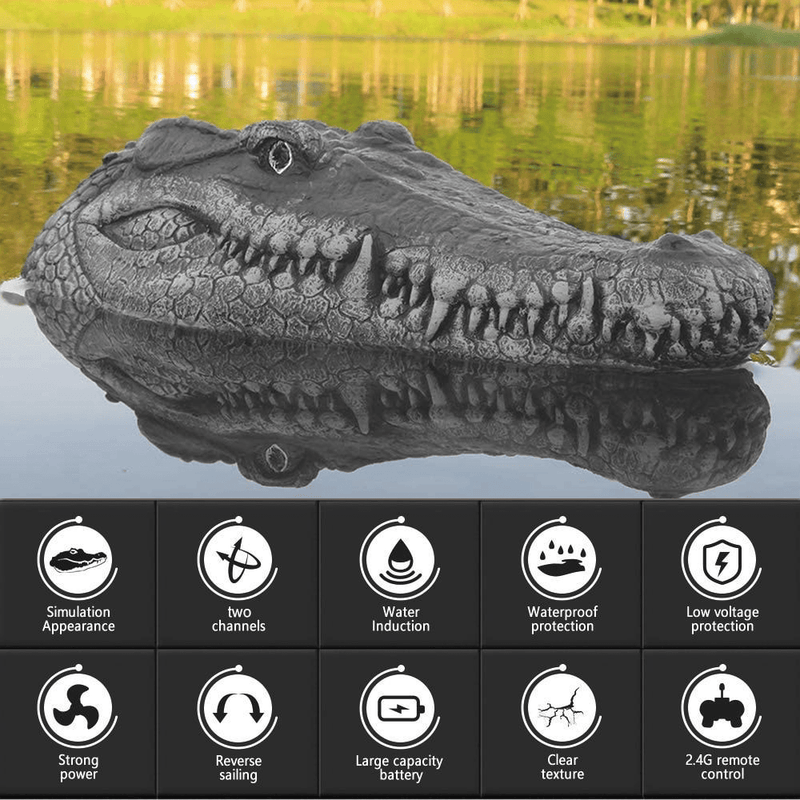 Remote Control Alligator Head -