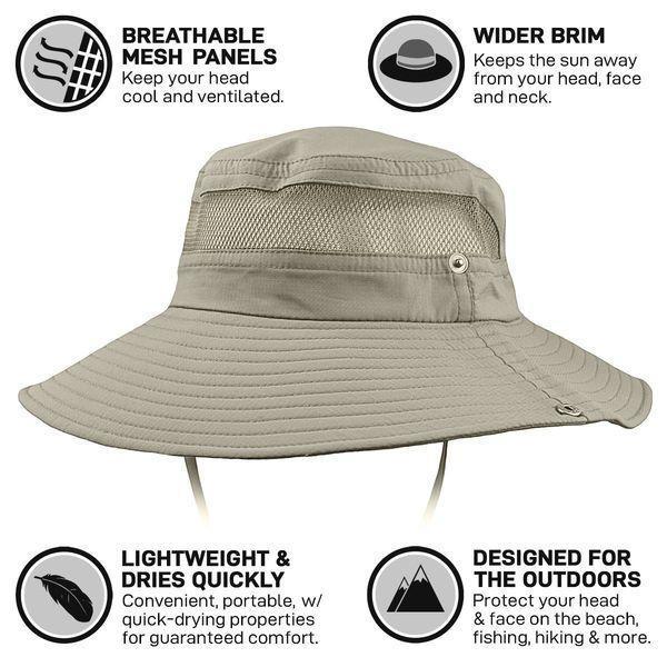 Navigator Series Fishing/Hiking Hat with UPF 50+ Sun Protection