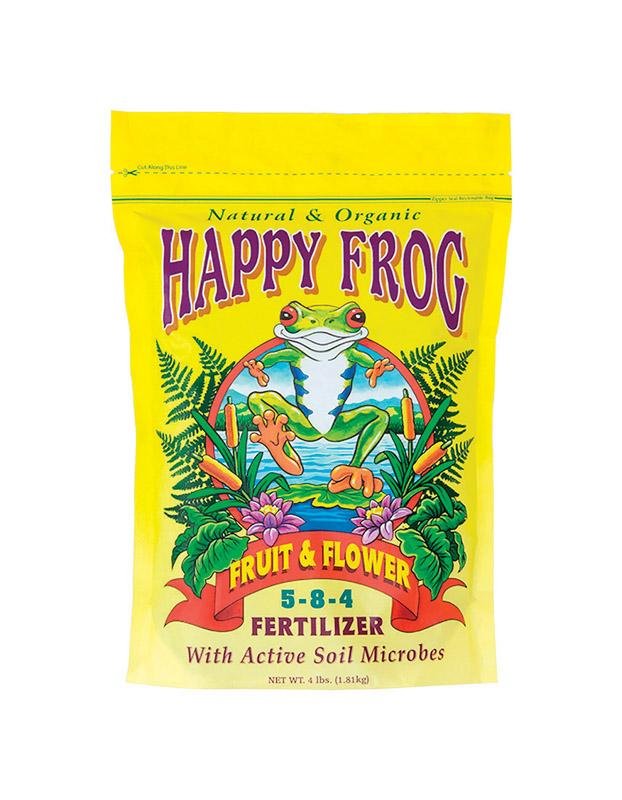 Foxfarm 7739329 Happy Frog Fruit & Flower Organic Fertilizer, 4 lb