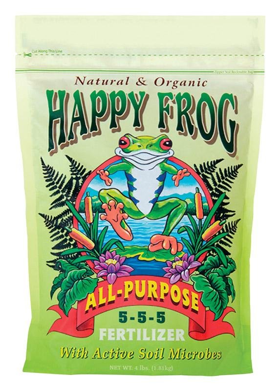 Foxfarm 7739352 Happy Frog All Purpose Organic Fertilizer, 4 lbs