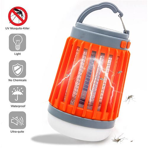 LED Mosquito Killer Lamp USB Powered, Camping Fruit Fly Electric Trap Zappos