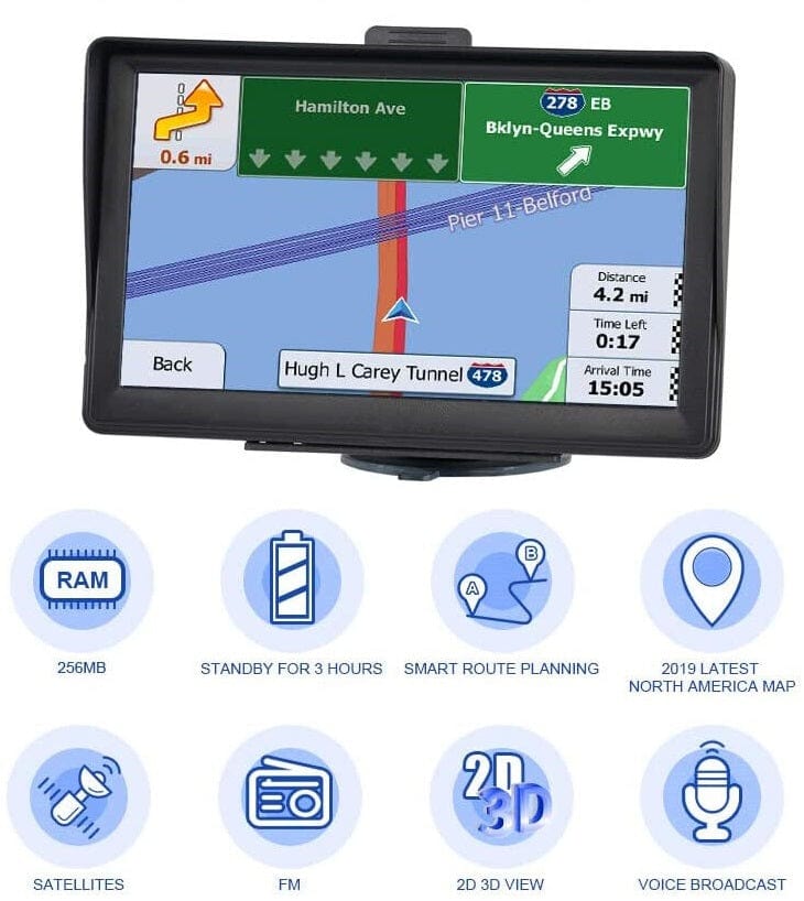 7" GPS Navigation System -