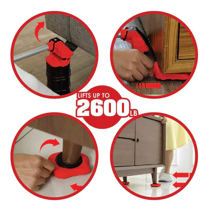 Heavy Duty Furniture Moving Tool - Furniture Lifter for Easy Relocation