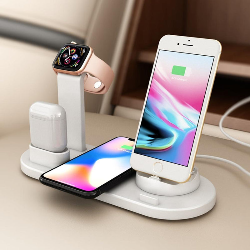 Gear Station 2.0™ - 4-in-1 Smart-Tech Fast-Charging Station