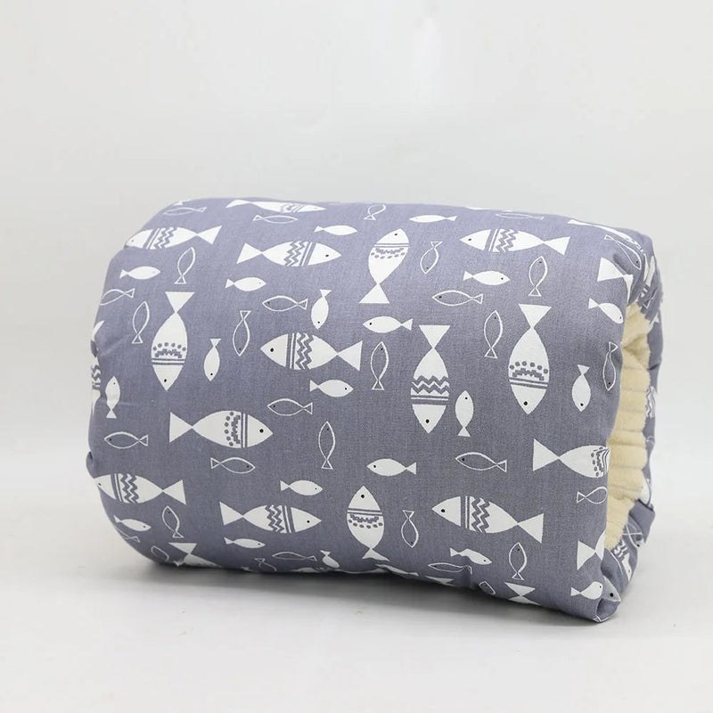 Adjustable Baby Nursing Arm Pillow – Soft Cotton Breastfeeding Support Cushion