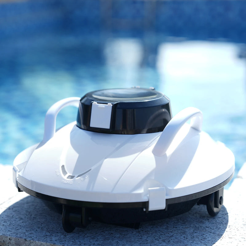 Cordless Robotic Pool Cleaner – Powerful 5000mAh Rechargeable Vacuum for Effortless Cleaning