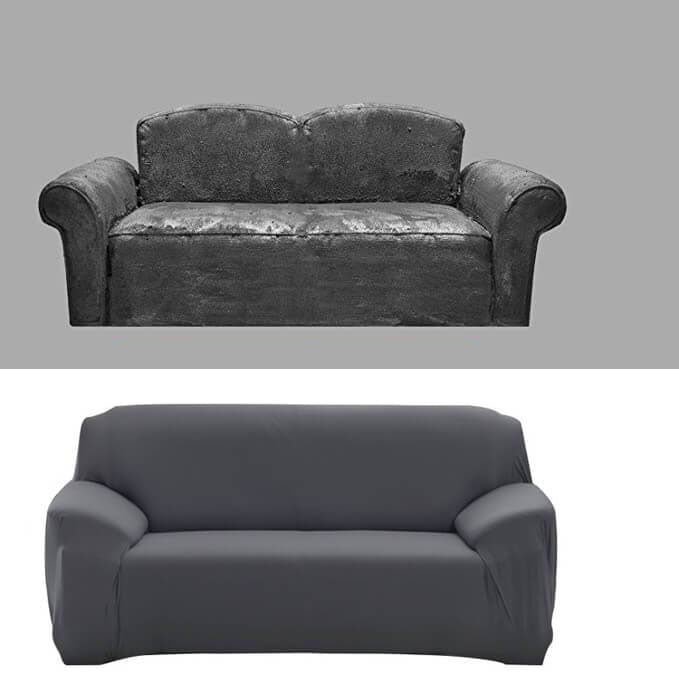 Water Repellent Sofa Cover High Stretch Couch Slipcover Super Soft Fabric Couch Cover