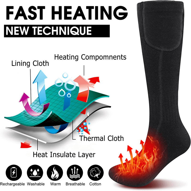 Rechargeable Heated Socks
