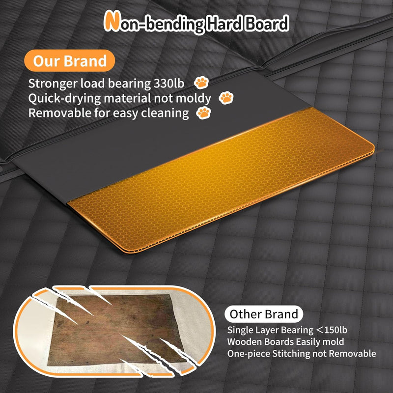 Hard Bottom Dog Seat Cover -