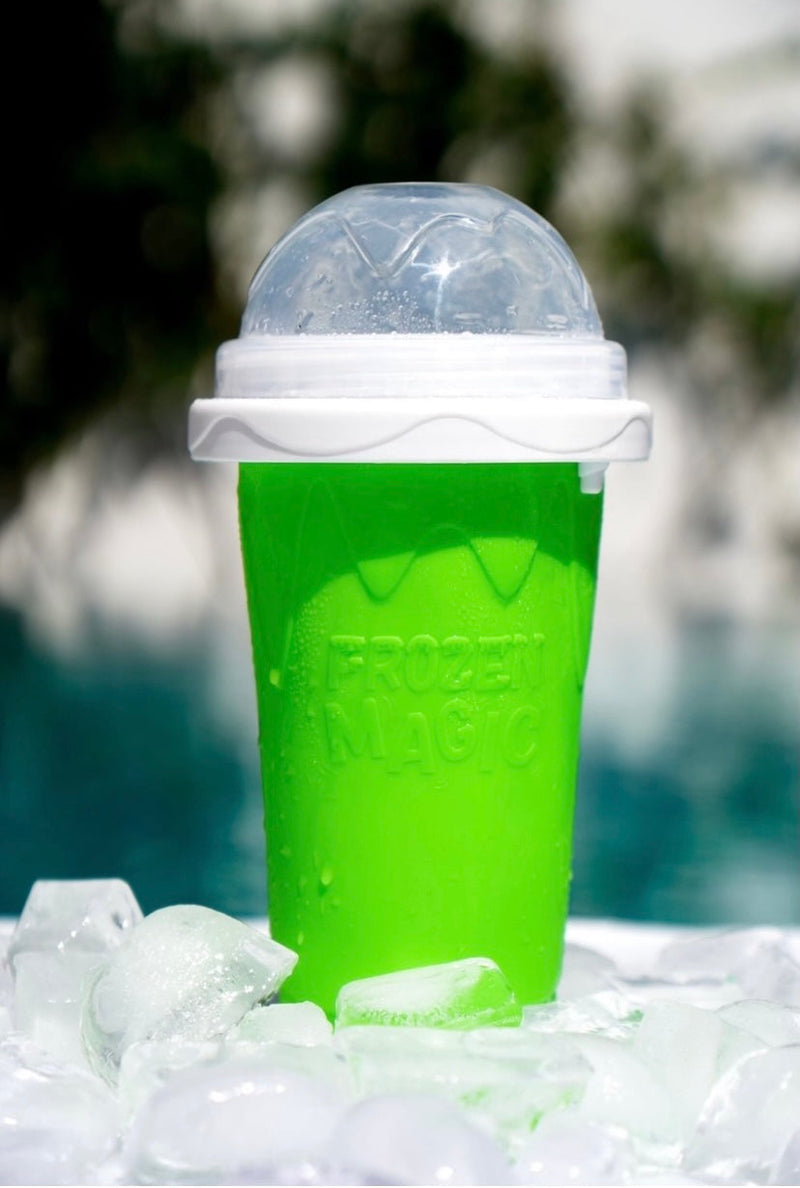 VACCAP Slushy Cup Maker, Squeeze Icy Drink Maker, Magic Sluch