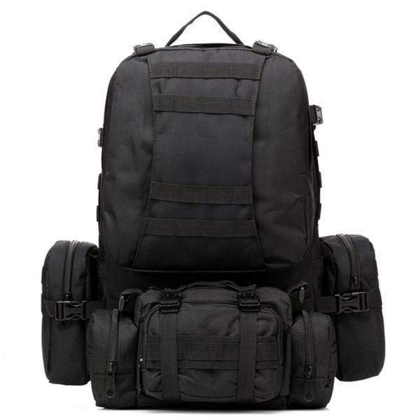 Tactical Military Survival Backpack Army Molle Rucksack 50L 600D
