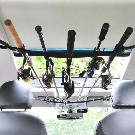 RodGear | Car Overhead Fishing Rod Holder Straps | 2PCs